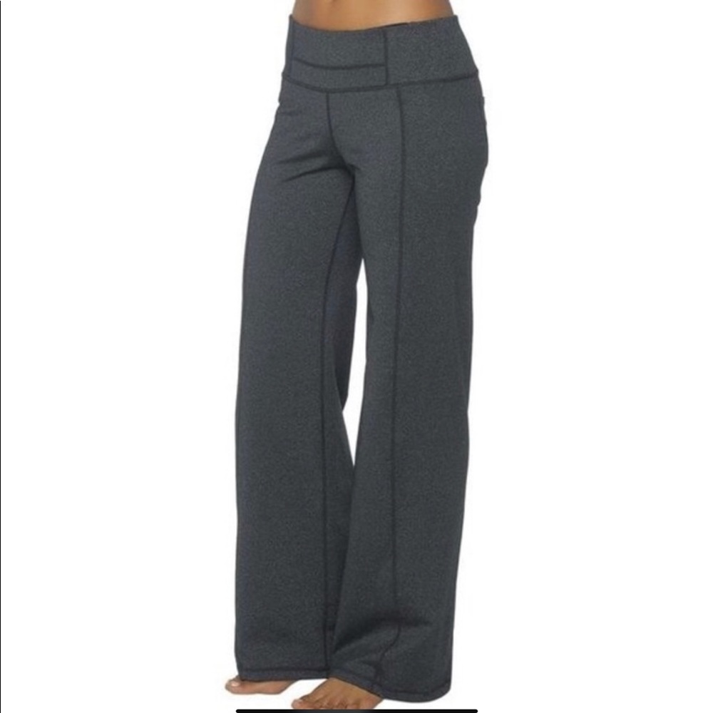 Prana Grey Julia Tall Inseam Flare Yoga Pants NWOT